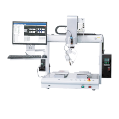 6轴桌面式视觉焊锡机